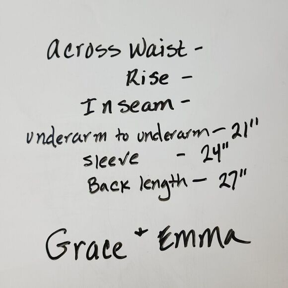 NEW Grace & Emma Top M Cream Ribbed Knit Lace Sleeve Pullover Relaxed Fit Blouse - Picture 12 of 12